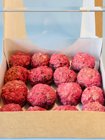 Himbeer-Skyr Pralinen für Hunde, Hundeleckerlies, Hundesnack
