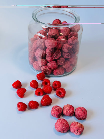 Himbeer-Skyr Pralinen für Hunde, Hundeleckerlies, Hundesnack