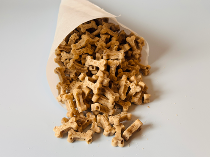 Kokosknöchelchen für Hunde mit Kokosöl und Kokosmilch