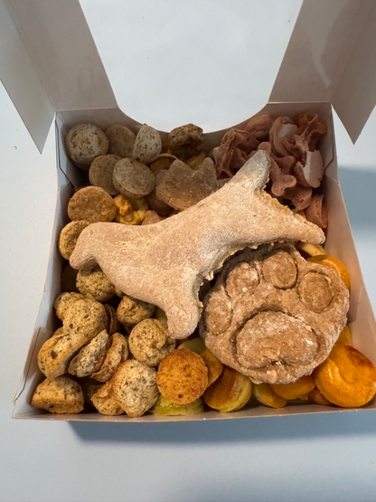 Geschenkebox für Welpen, gemischte Snackbox für Welpen und Junghunde